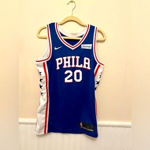 Philadelphia Sixers Fultz Jersey - Men’s Small